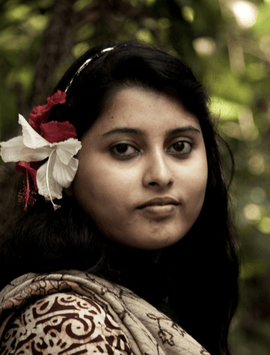 Mira - young farmer at Farmex hub, Rangpur